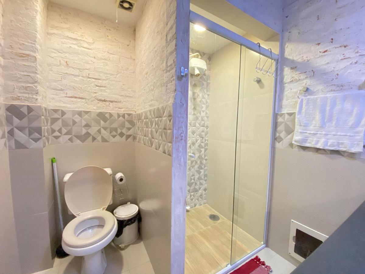Вилла Flat 22 - 60M Da Praia - Conforto E Baixo Custo Сан-Себастьян Экстерьер фото