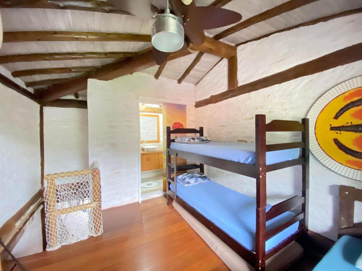 Вилла Flat 22 - 60M Da Praia - Conforto E Baixo Custo Сан-Себастьян Экстерьер фото